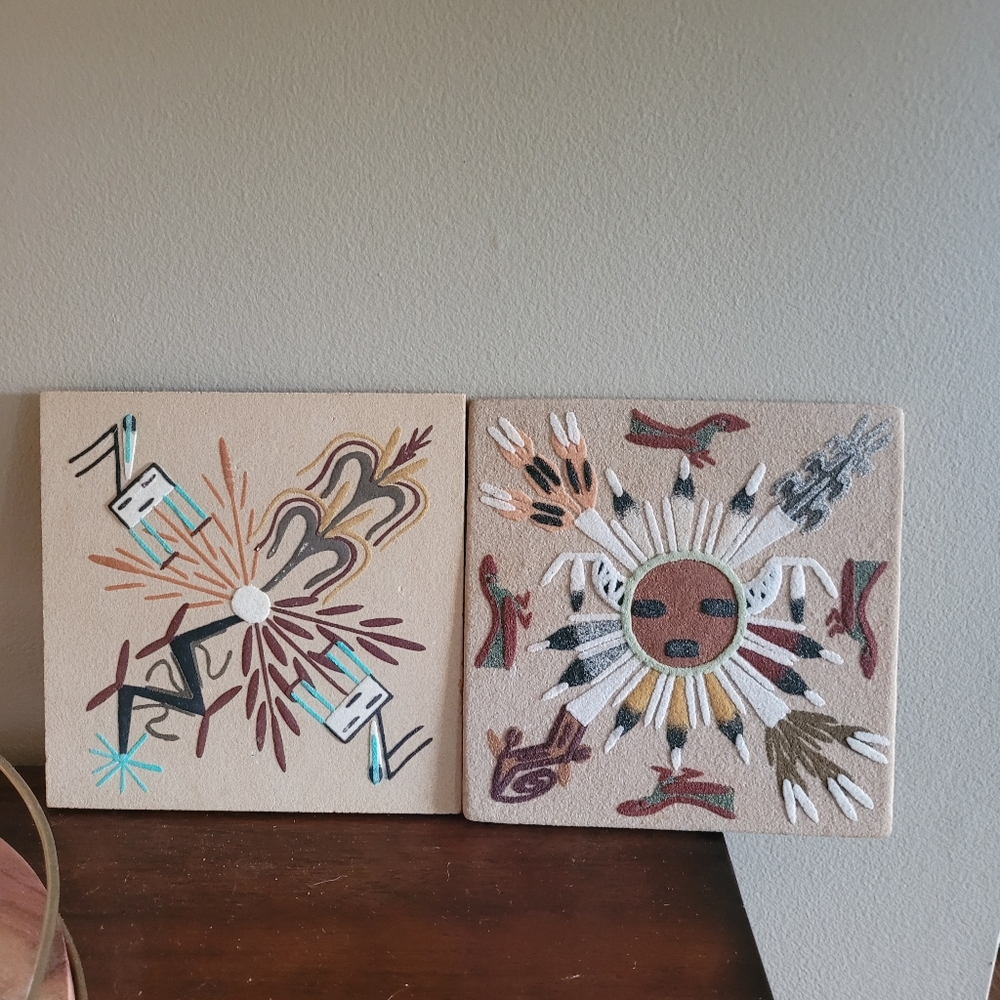 Art-Navajo Sand Painting (2)
